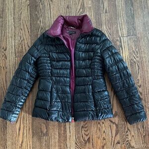 I. N. C. Black Puffer Jacket